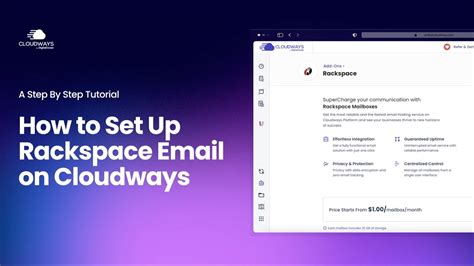 rackspace webmail|Leverage Cloudways Rackspace Email Hosting Addon.